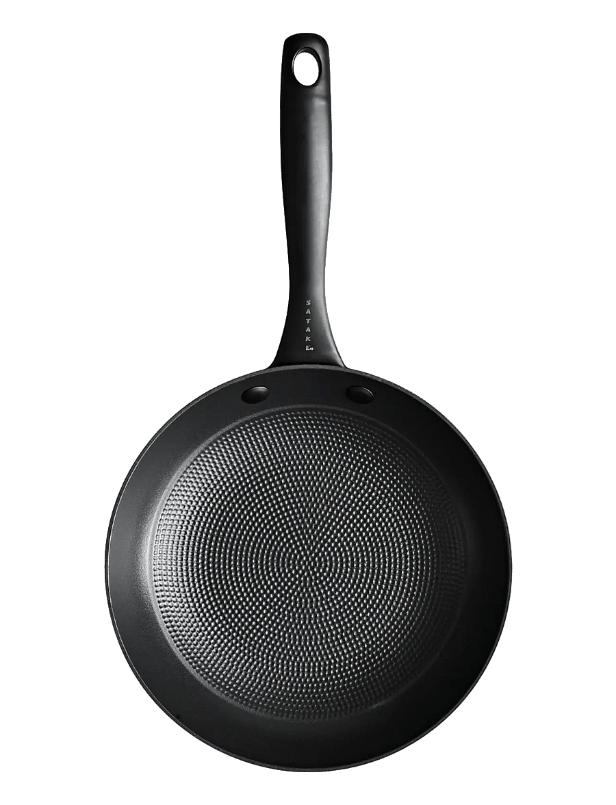 Satake - 20 cm frying pan in lightweight cast iron Honeycomb ceramic coating - bratpfannen - black - 2