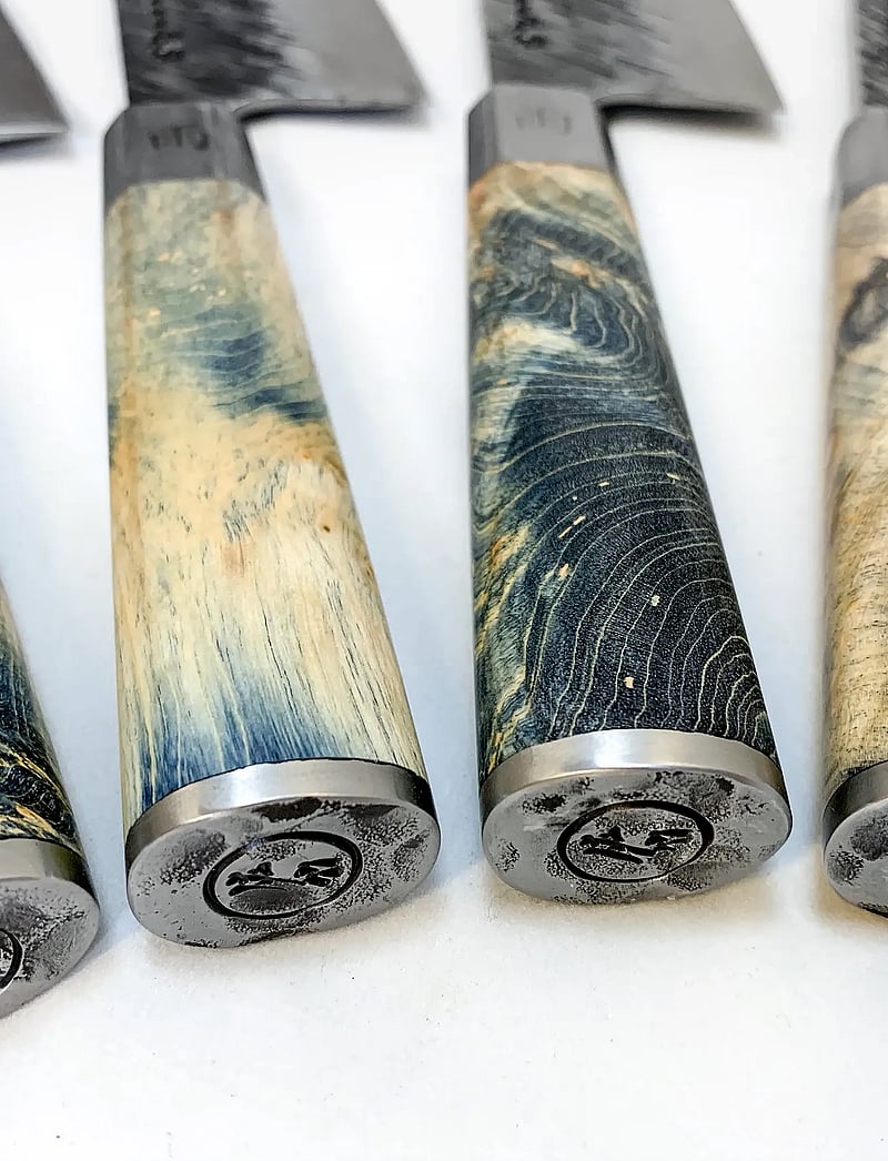 Satake - Satake Chef knife - kokanoad - steel and multicolored - 5