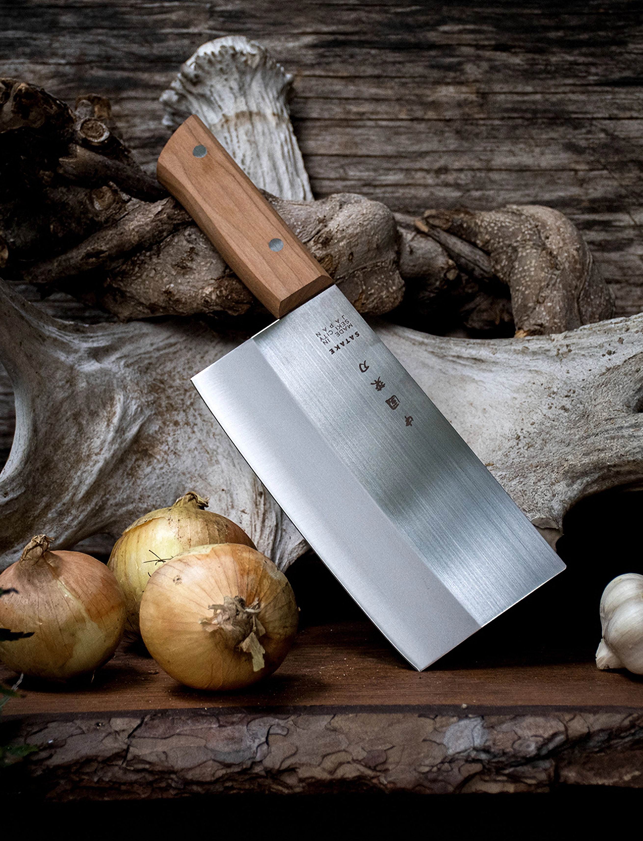 Satake - Satake Chopper Wood Handle - grey - 1