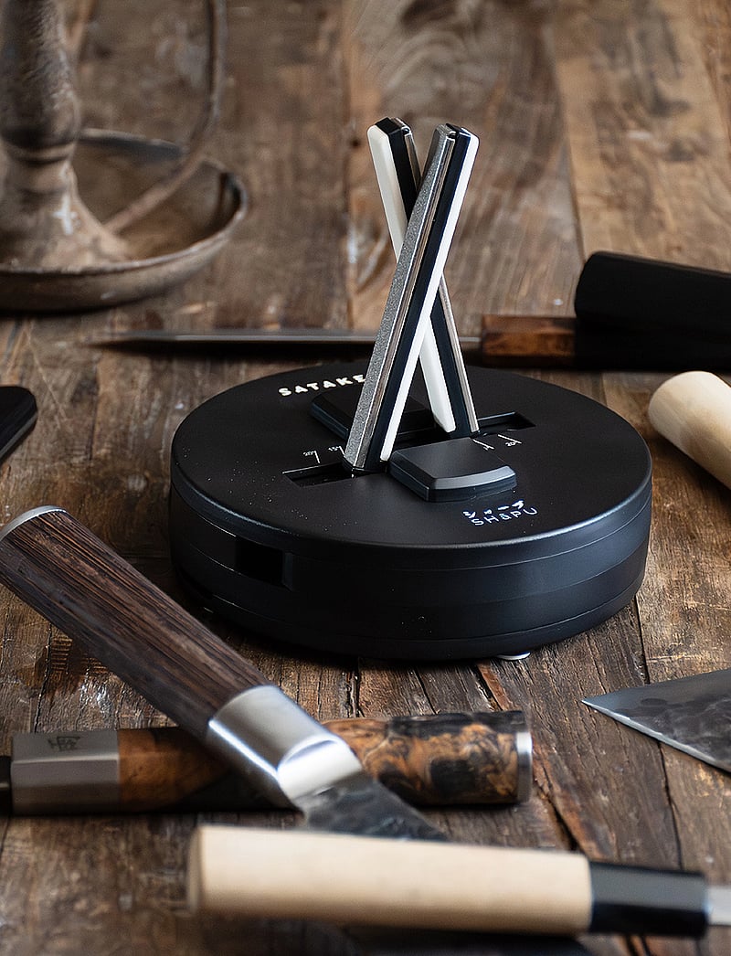 Satake - Shapu knife sharpener - grey - 4