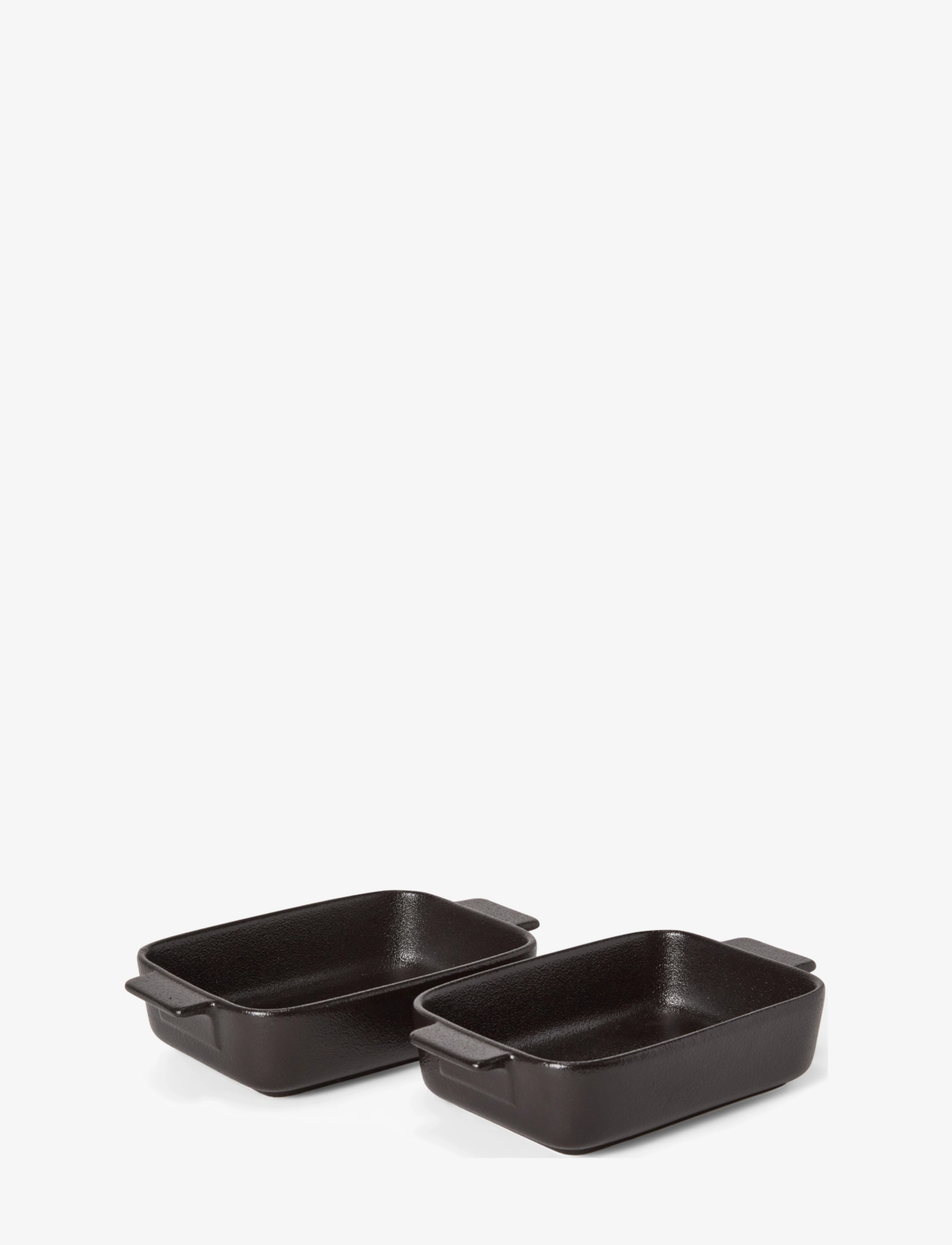 SATAKE Dish Klein 2 Pcs Set Schwarz - 20.9X11.8X8.1CM - Unisex