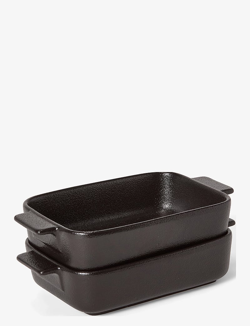 Satake - Dish small 2 pcs Set - die niedrigsten preise - black - 1