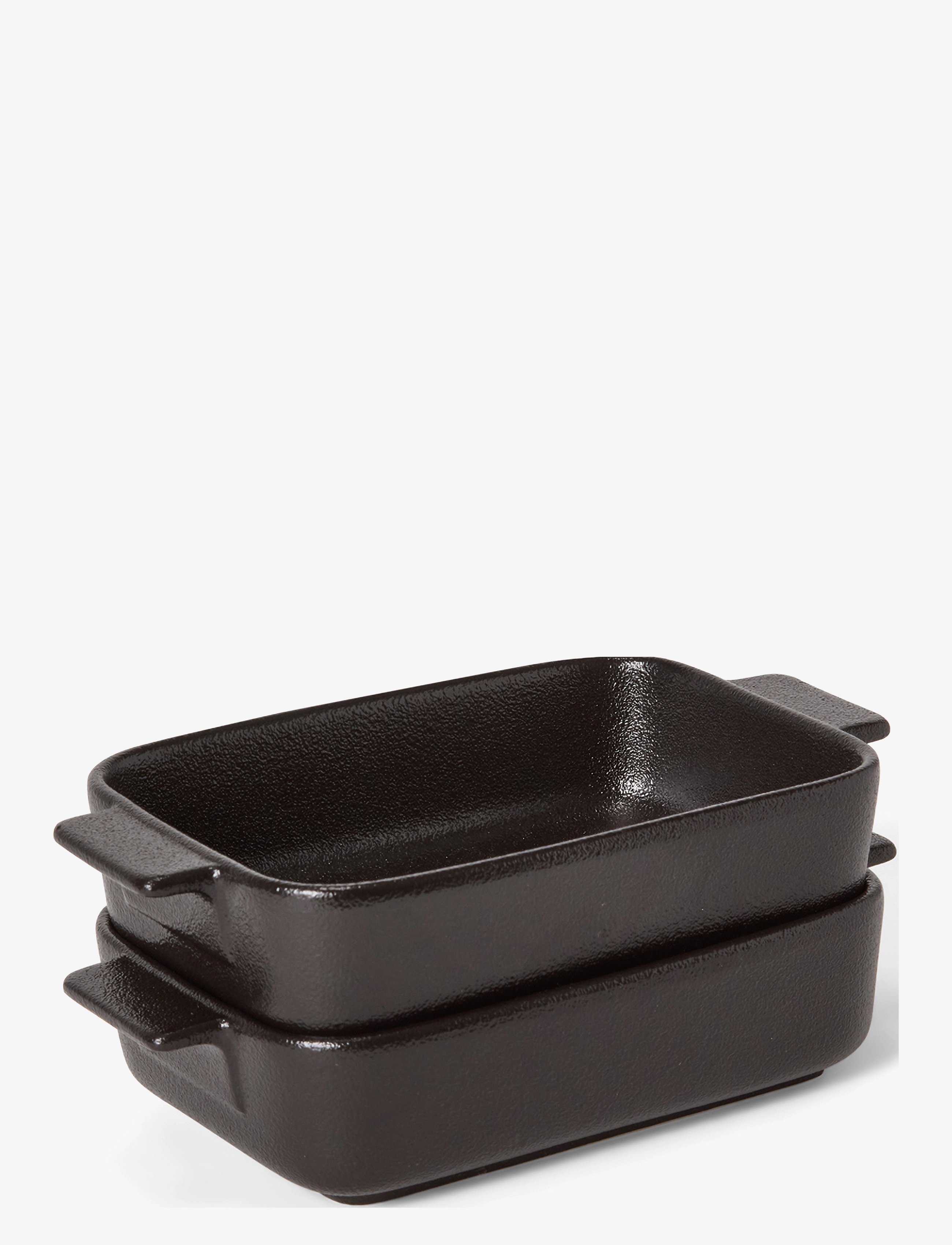 Satake - Dish small 2 pcs Set - lägsta priserna - black - 1