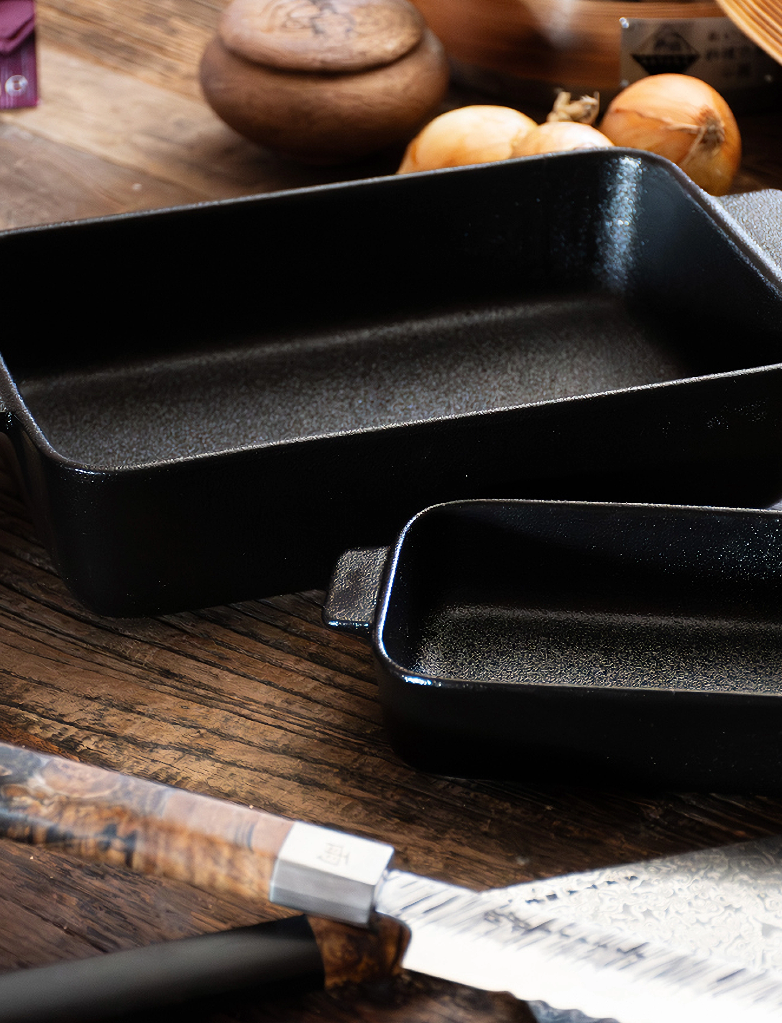 Satake - Dish small 2 pcs Set - lägsta priserna - black - 5