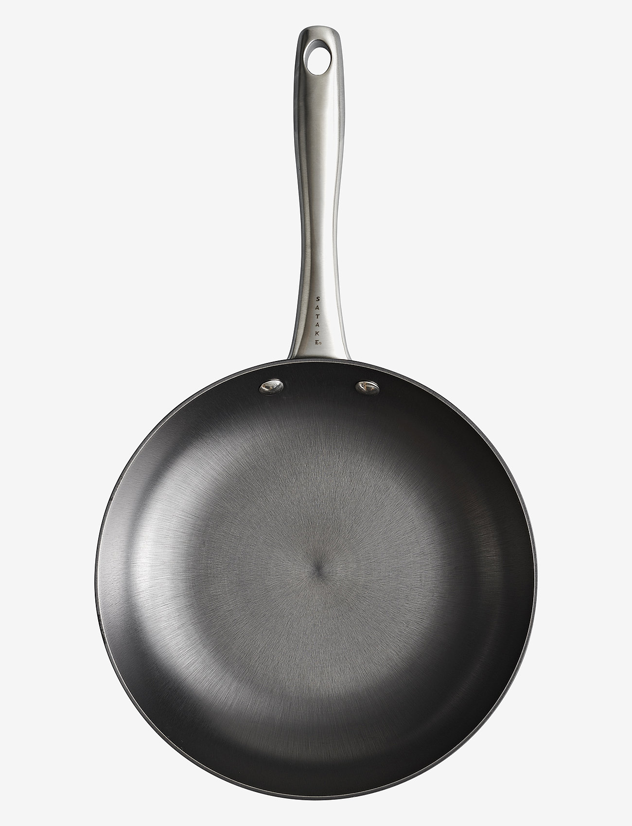 Satake - Cast Iron Nitriding frying pan - stegepander - black - 1