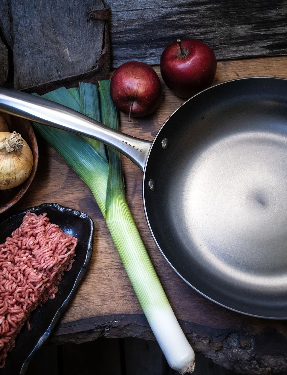 Satake - Cast Iron Nitriding frying pan - koekenpannen - black - 3