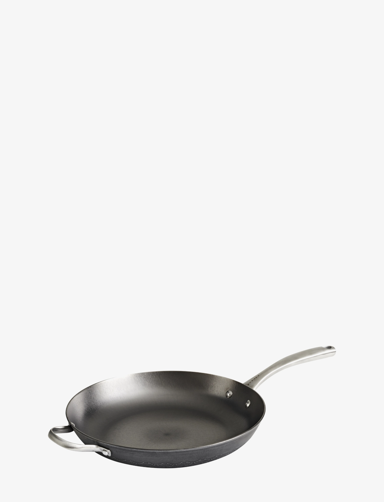 SATAKE Cast Iron Nitriding Frying Pan With Helping Handle Schwarz - Ø 32 CM - Unisex
