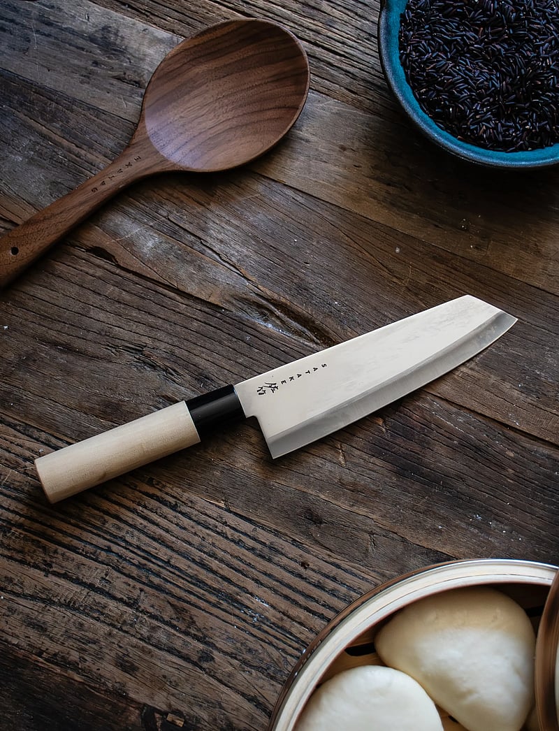 Satake - Houcho Bunka - santoku noad - grey - 2