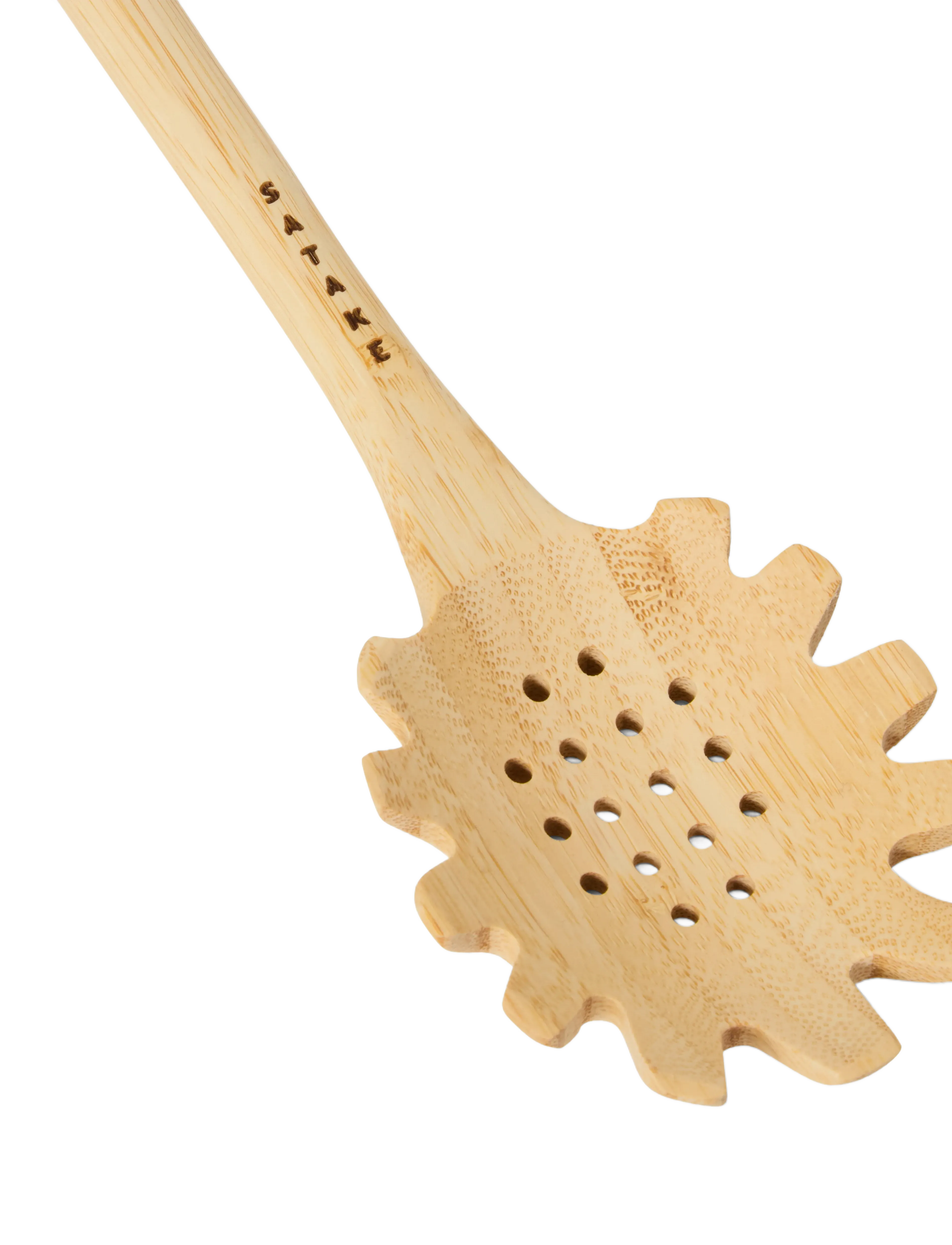 Satake - Spaghetti Spoon Bamboo - lusikad, kulbid ja pannilusikad - brown - 4