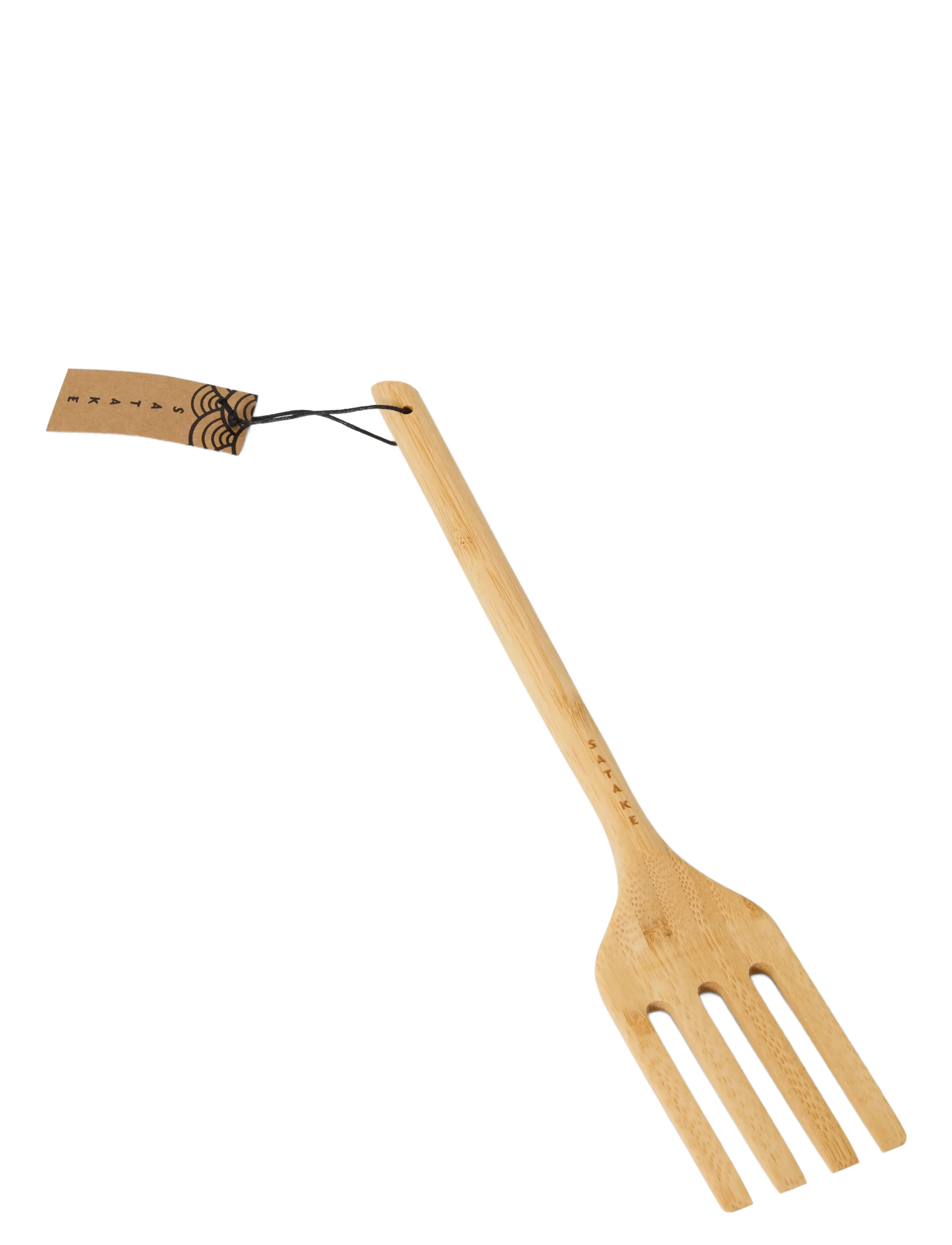 Satake Gaffel Bambus, Salatbestik, Str: 33.5 CM
