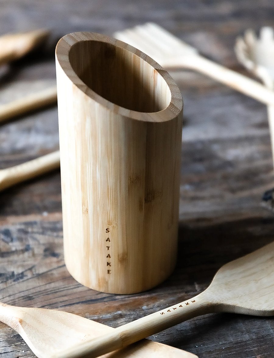 Satake - Bamboo Tool Rack - autres ustensiles de cuisine - brown - 0