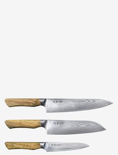 Kaizen 3-piece Knife Set, Satake