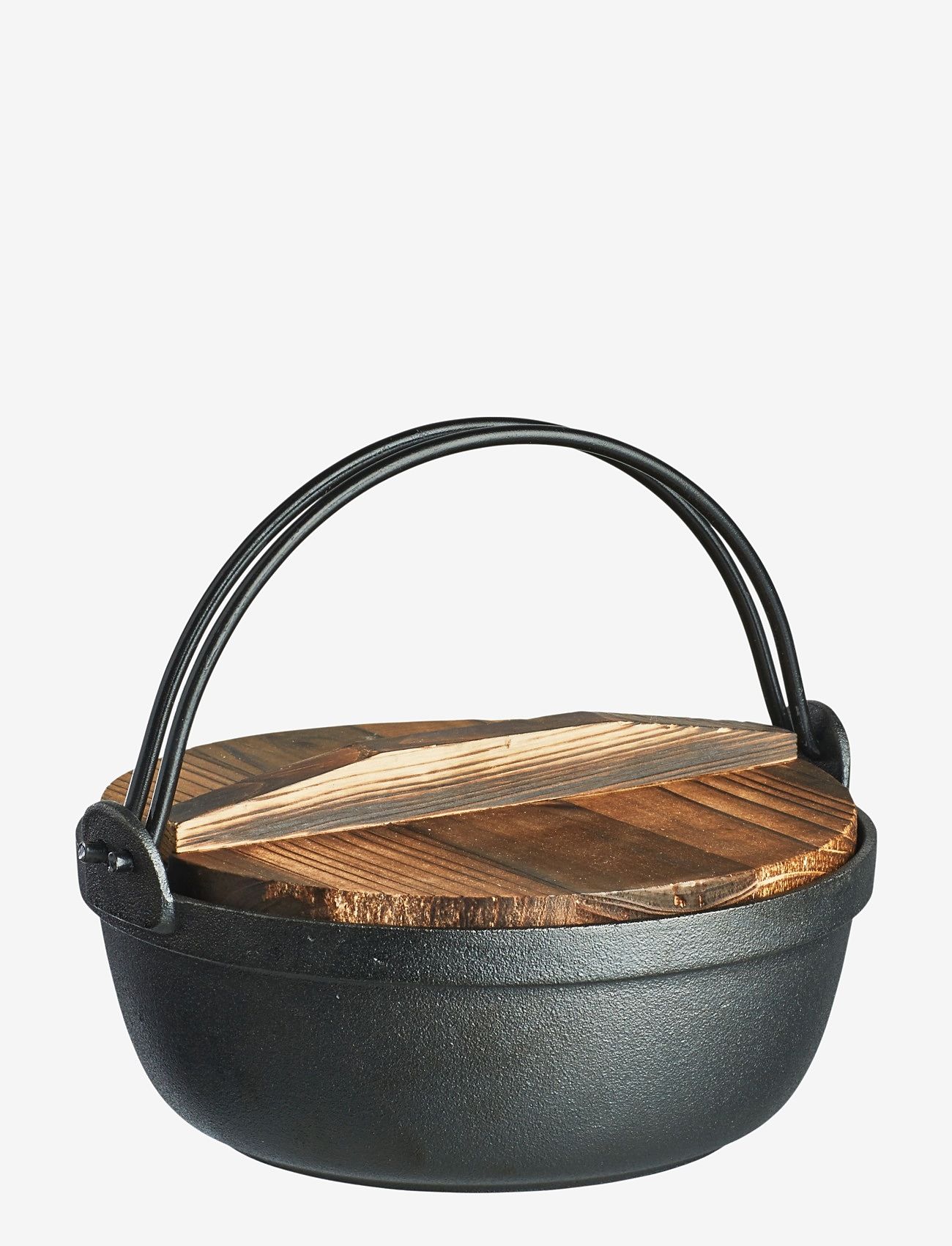 Satake - Nabe Cast Iron Pot 21 cm / 1,8 litre - troškinių indai - black - 0