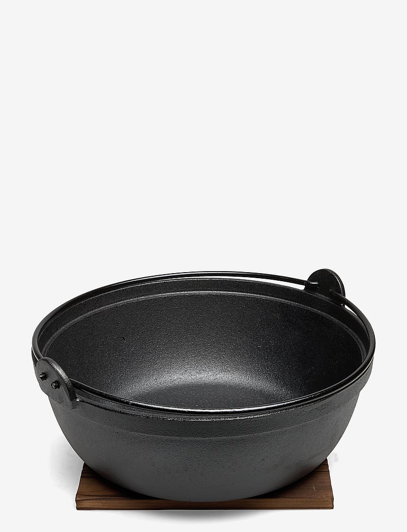 Satake - Satake Nabe cast iron pot 27 cm - gusseisen töpfe - black - 0