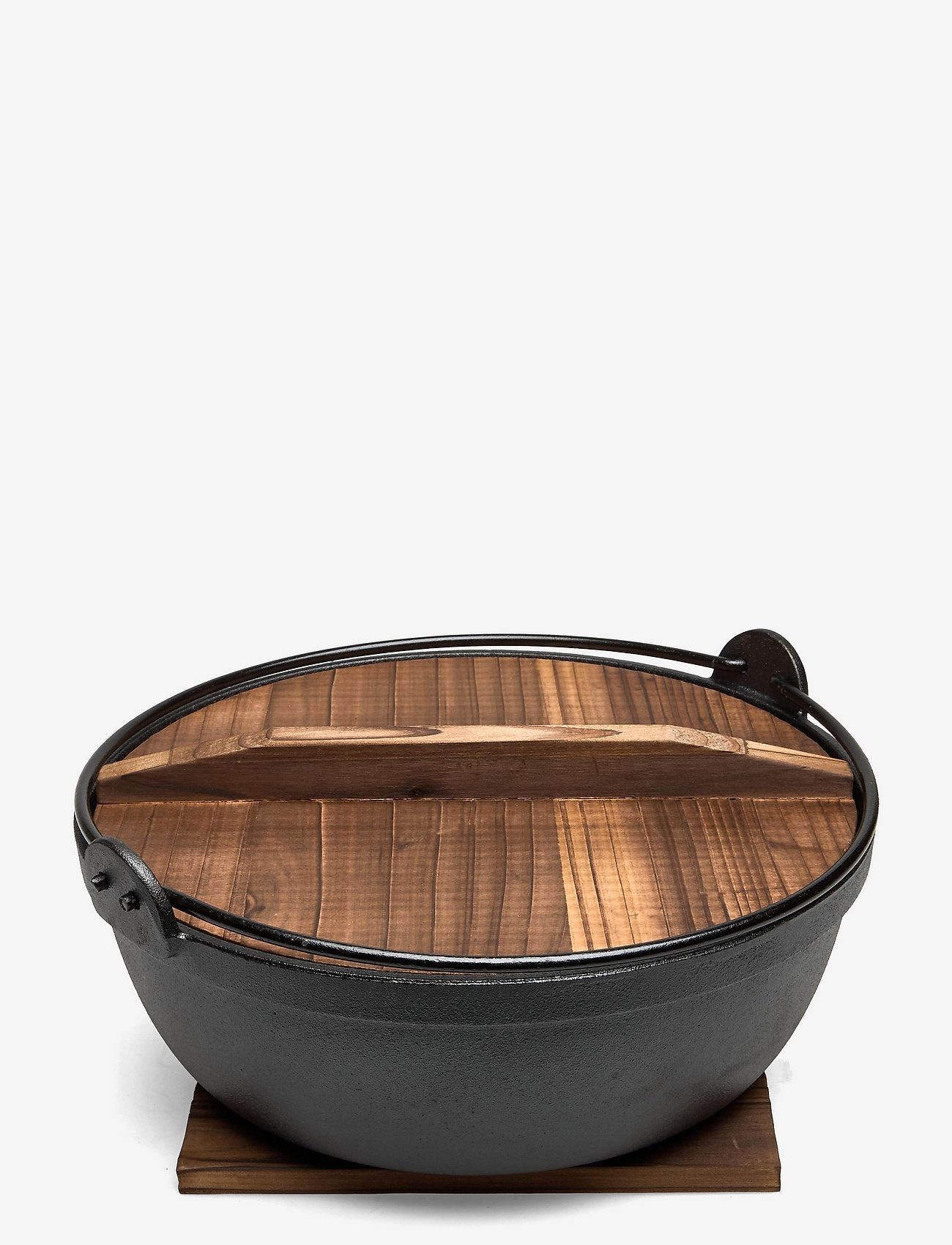 Satake - Satake Nabe cast iron pot 27 cm - gryder - black - 1