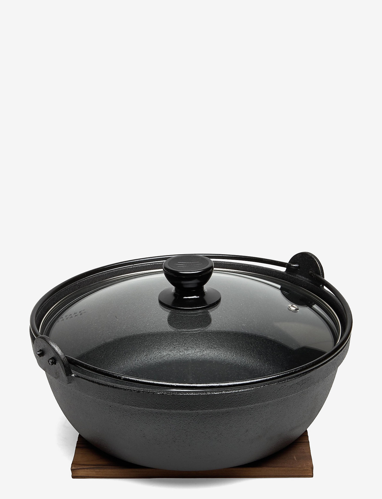 Satake - Satake Nabe cast iron pot 27 cm - gusseisen töpfe - black - 2