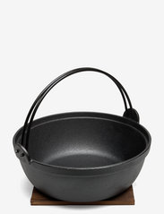 Satake - Satake Nabe cast iron pot 27 cm - trauki sautēšanai - black - 3
