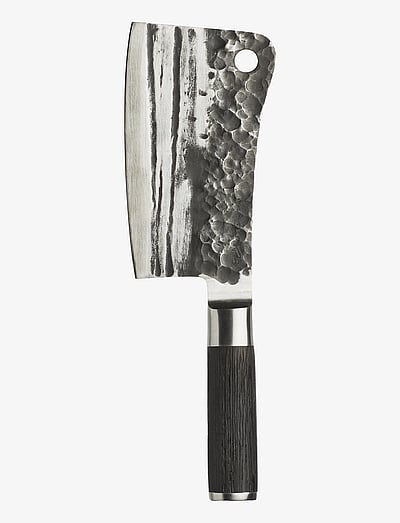 Satake Satake Chopper knife - Santoku Messer - BROWN AND STEEL / multi