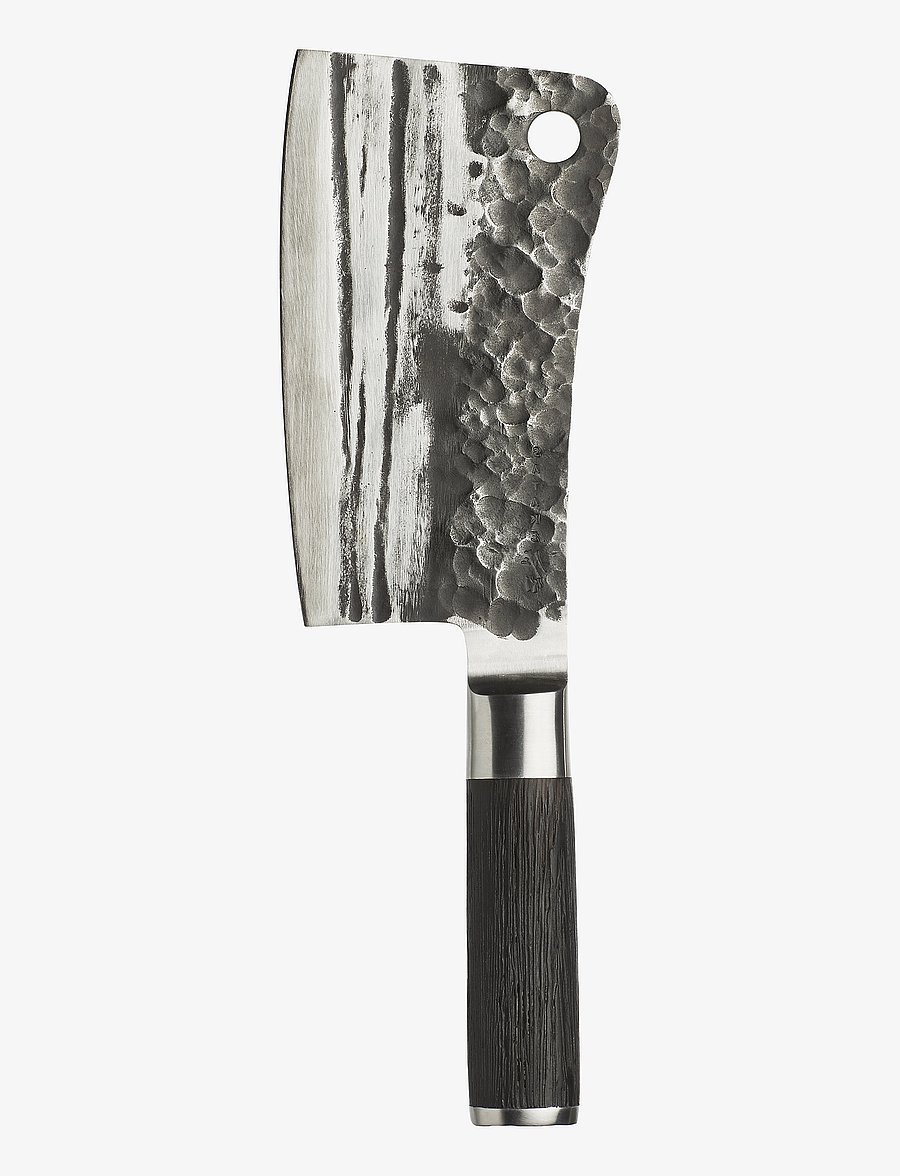 Satake - Satake Chopper knife - santoku naži - brown and steel - 1