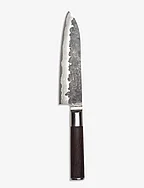 Satake Santoku knife - BROWN AND STEEL