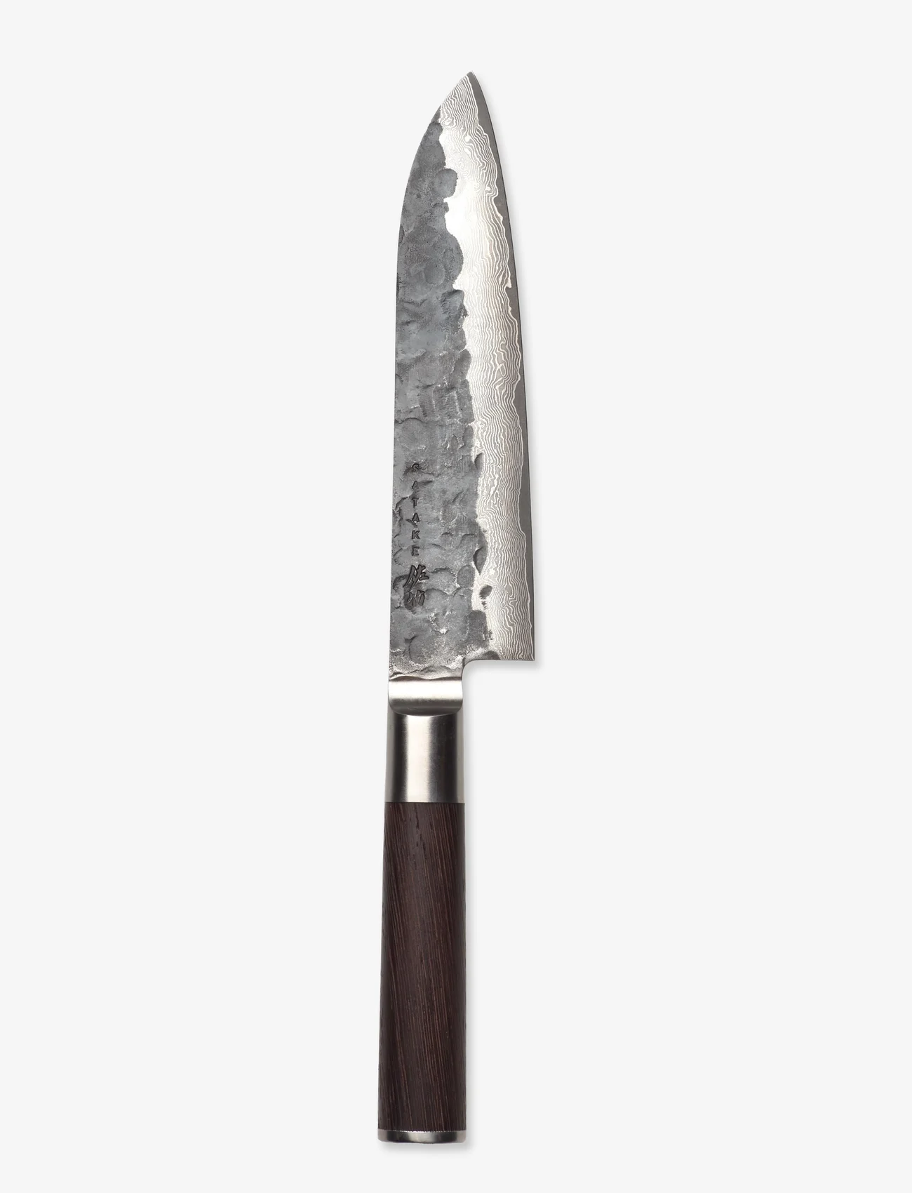 Satake - Satake Santoku knife - santokuknive - brown and steel - 1