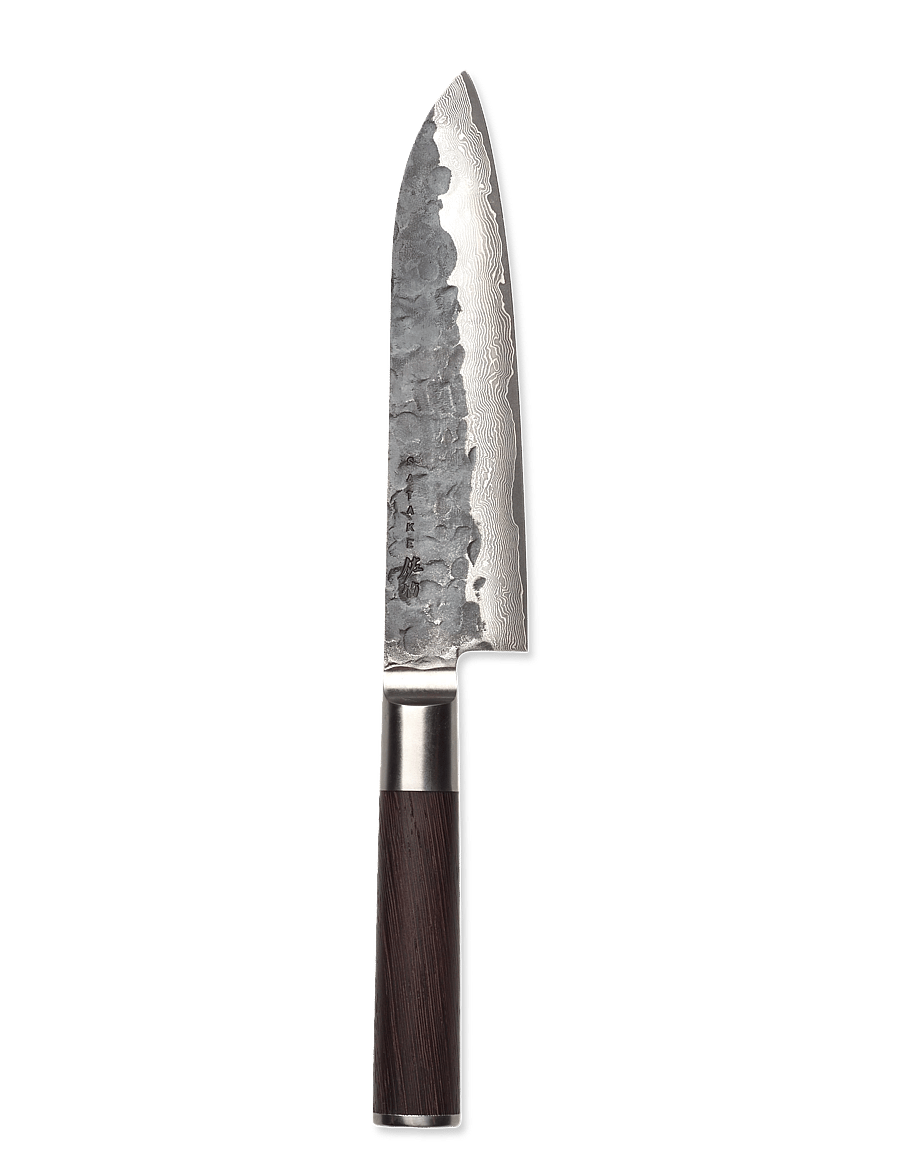 Satake - Satake Santoku knife - santoku messer - brown and steel - 2
