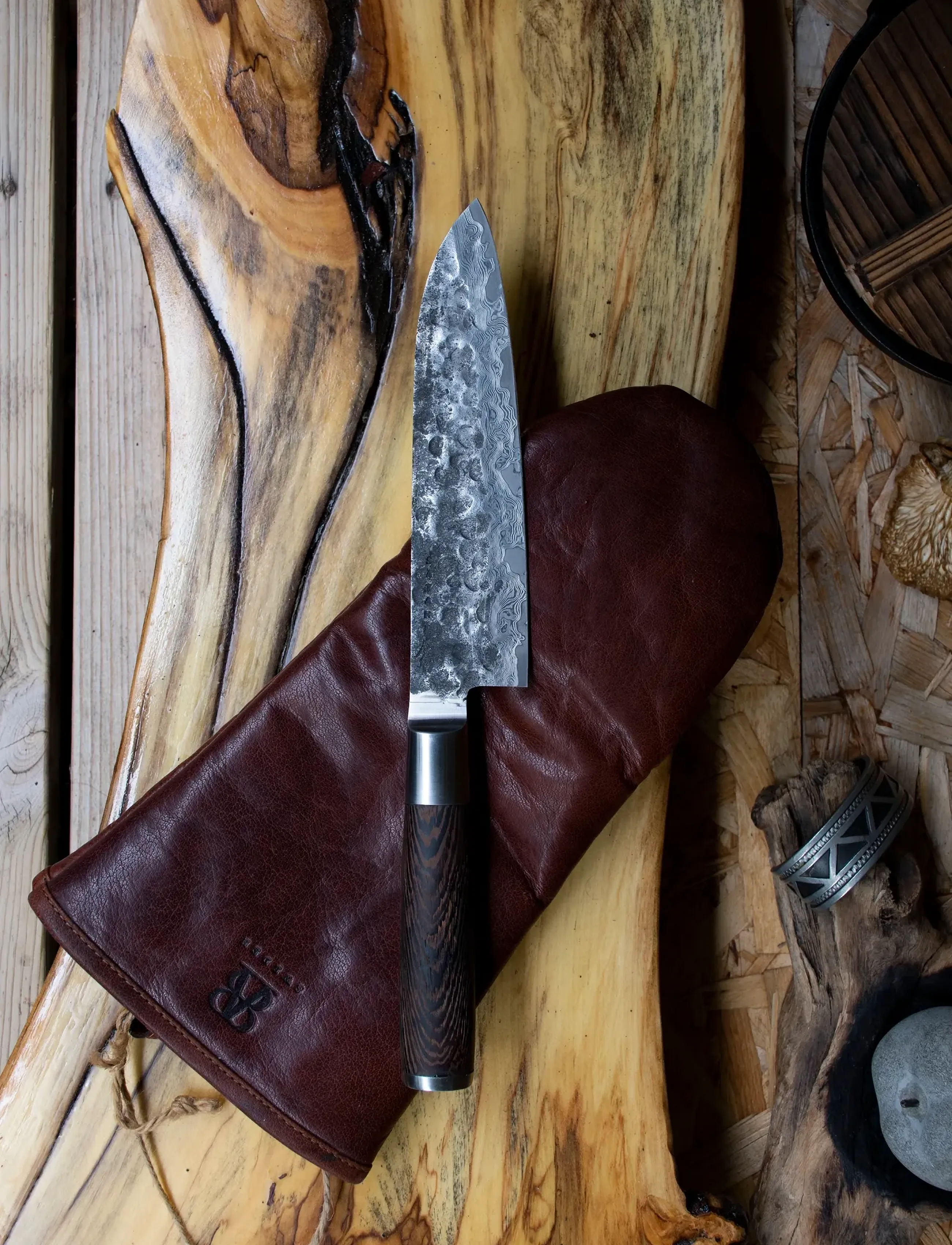 Satake Satake Kuro Santoku, L:18 cm, Silver, Knive Og Tilbehør > Santokuknive, Unisex