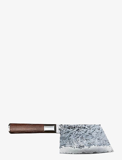 Satake Kuro Sakata 14 cm blade in wooden gift box - Santoku Messer - SILVER / silver