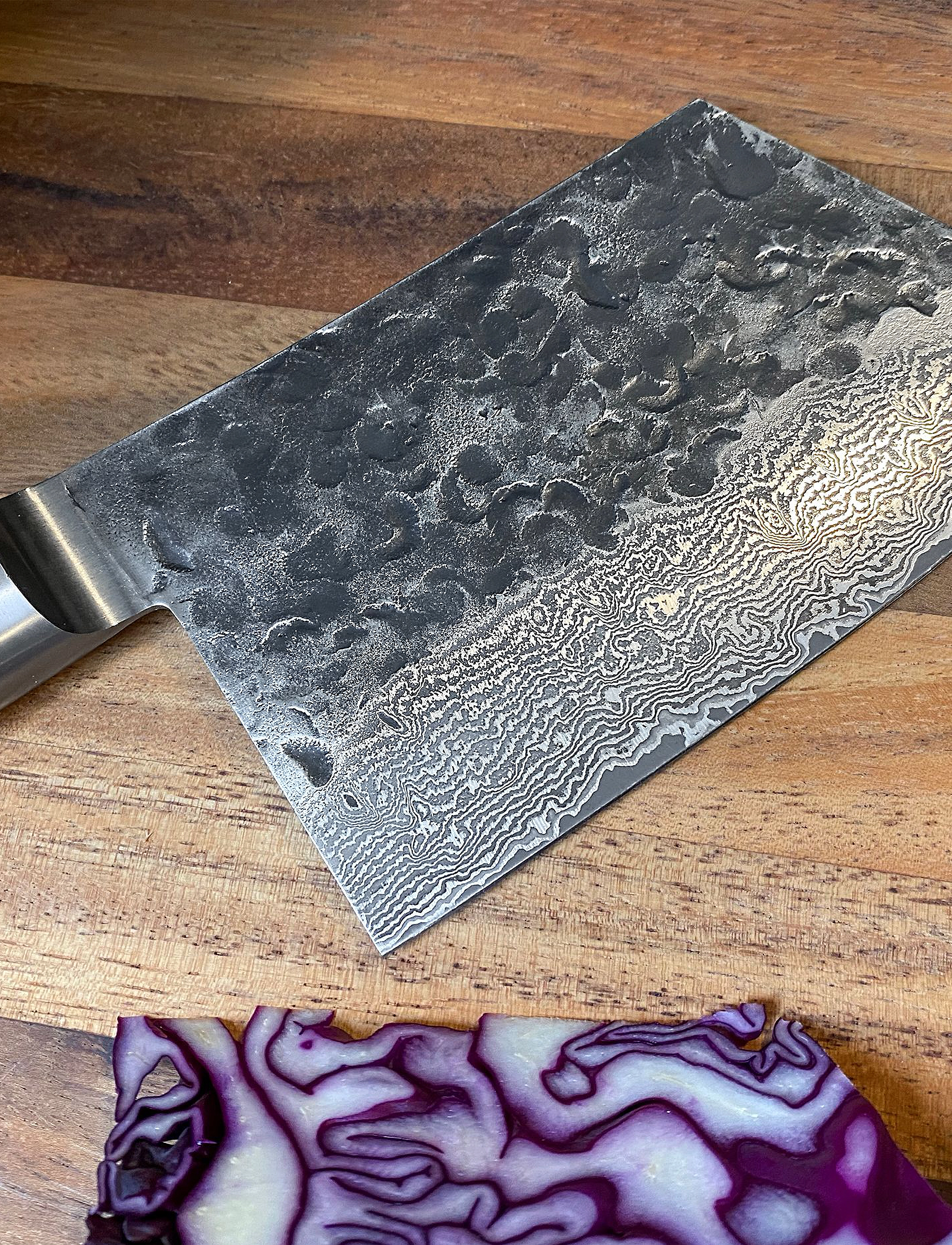 Satake - Kuro Sakata 14 cm blade in wooden gift box - santoku messer - silver - 4