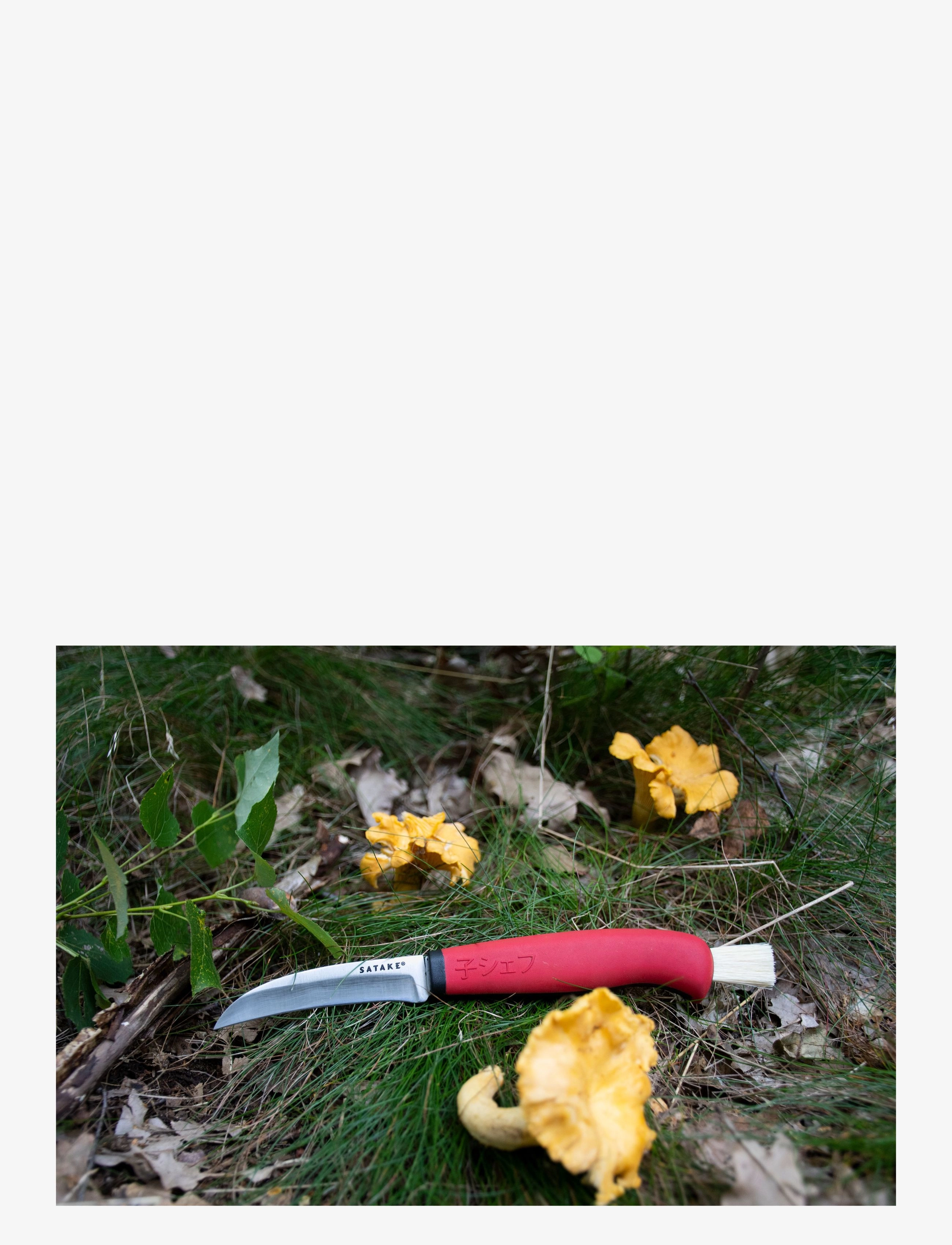 Satake - Satake Outdoor Mushroom knife - steel and red - 2