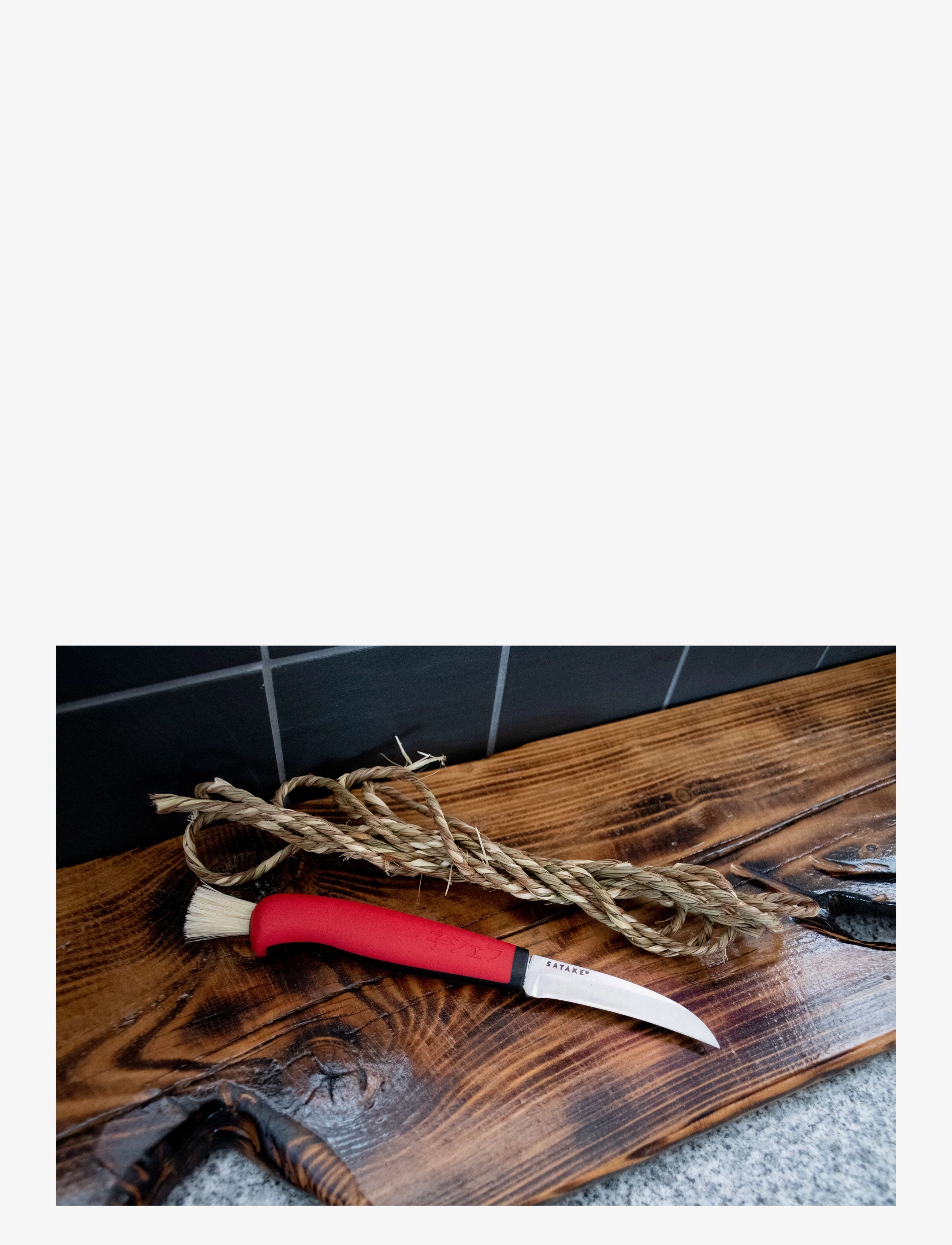 Satake - Satake Outdoor Mushroom knife - steel and red - 4