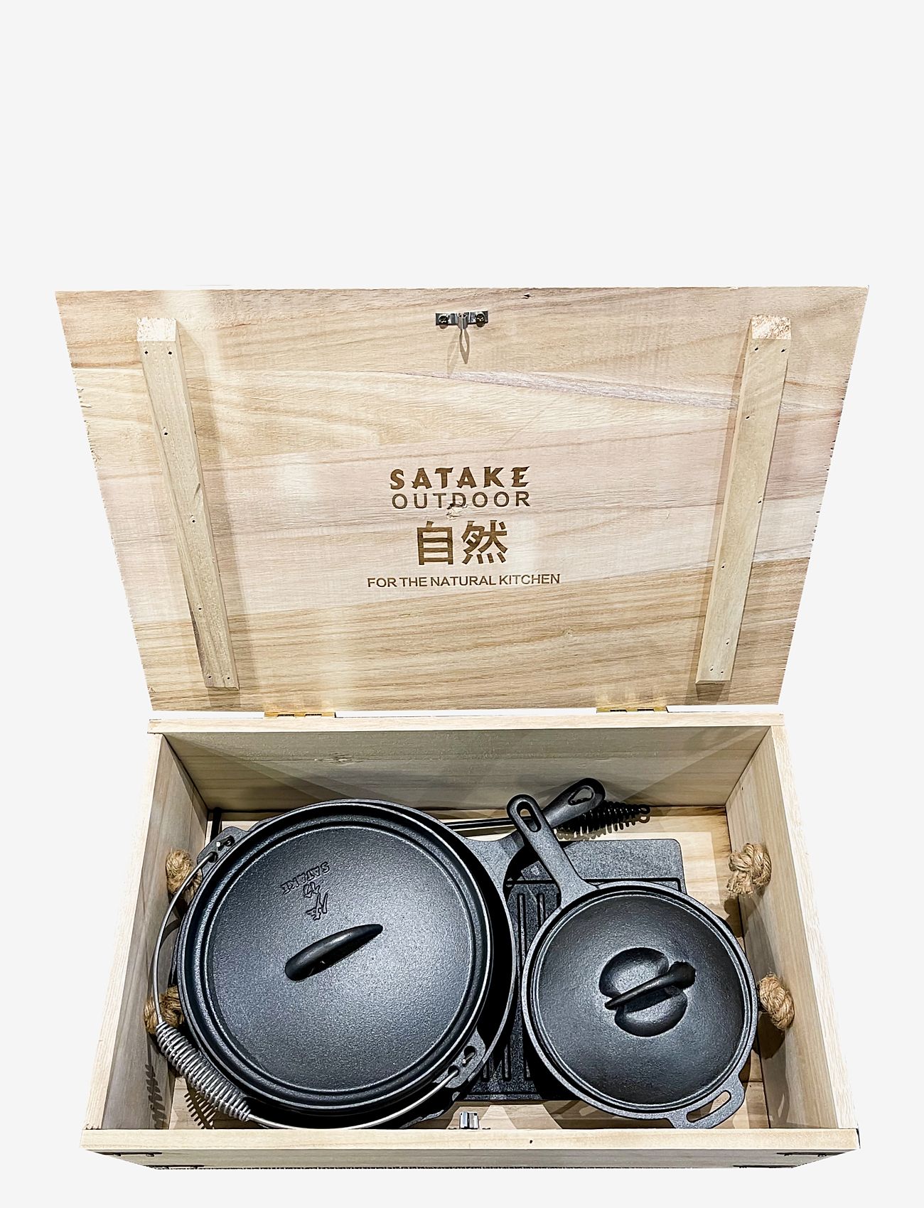 Satake - Satake Outdoor kit - black and wood - 0