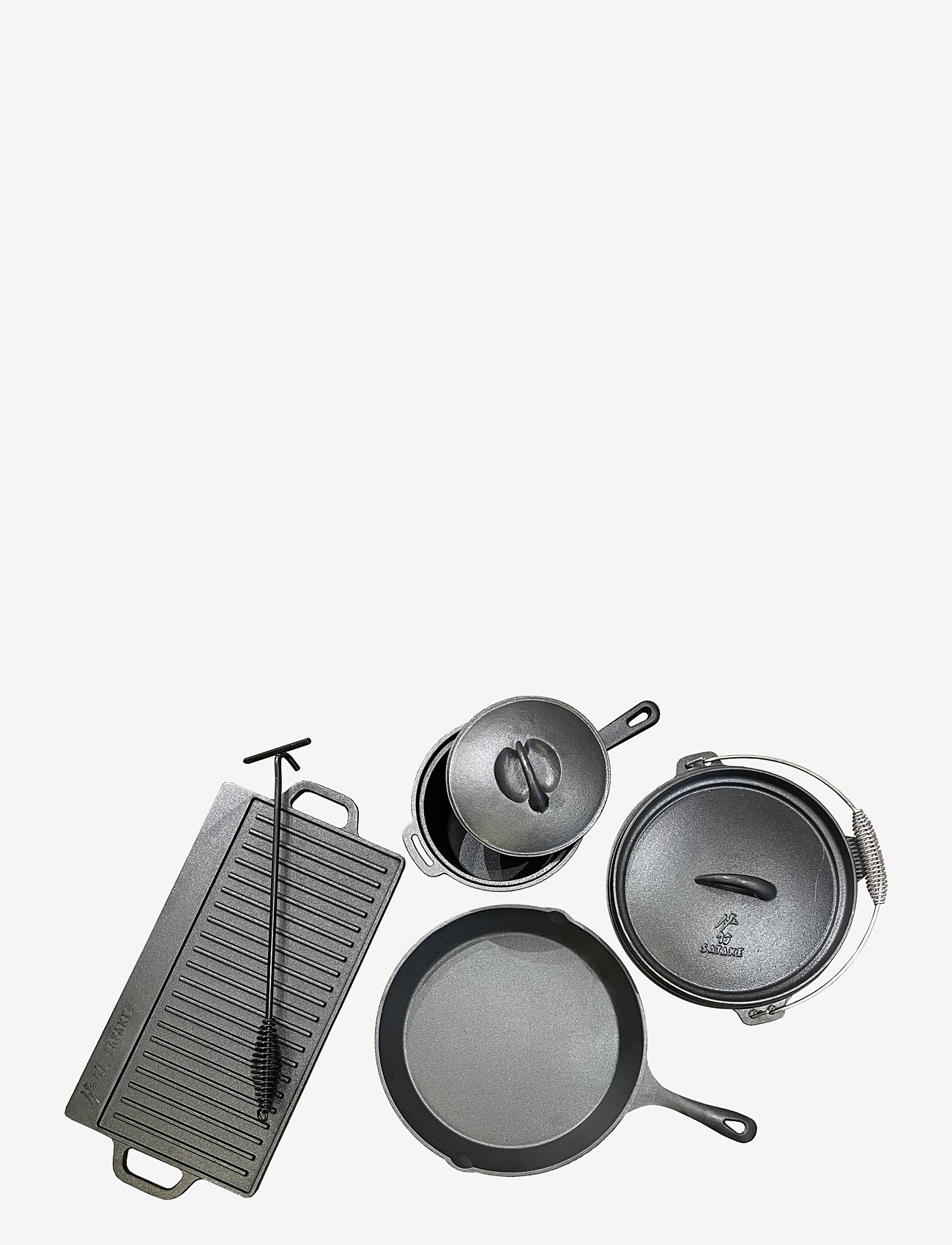 Satake - Satake Outdoor kit - muud köögiriistad - black and wood - 1