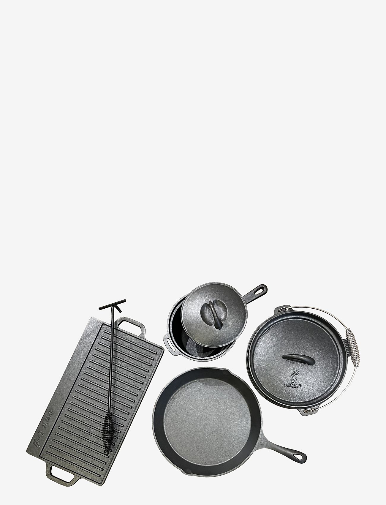 Satake - Satake Outdoor kit - black and wood - 1
