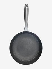 24 cm frying pan in lightweight iron with honeycomp pattern  - BLACK