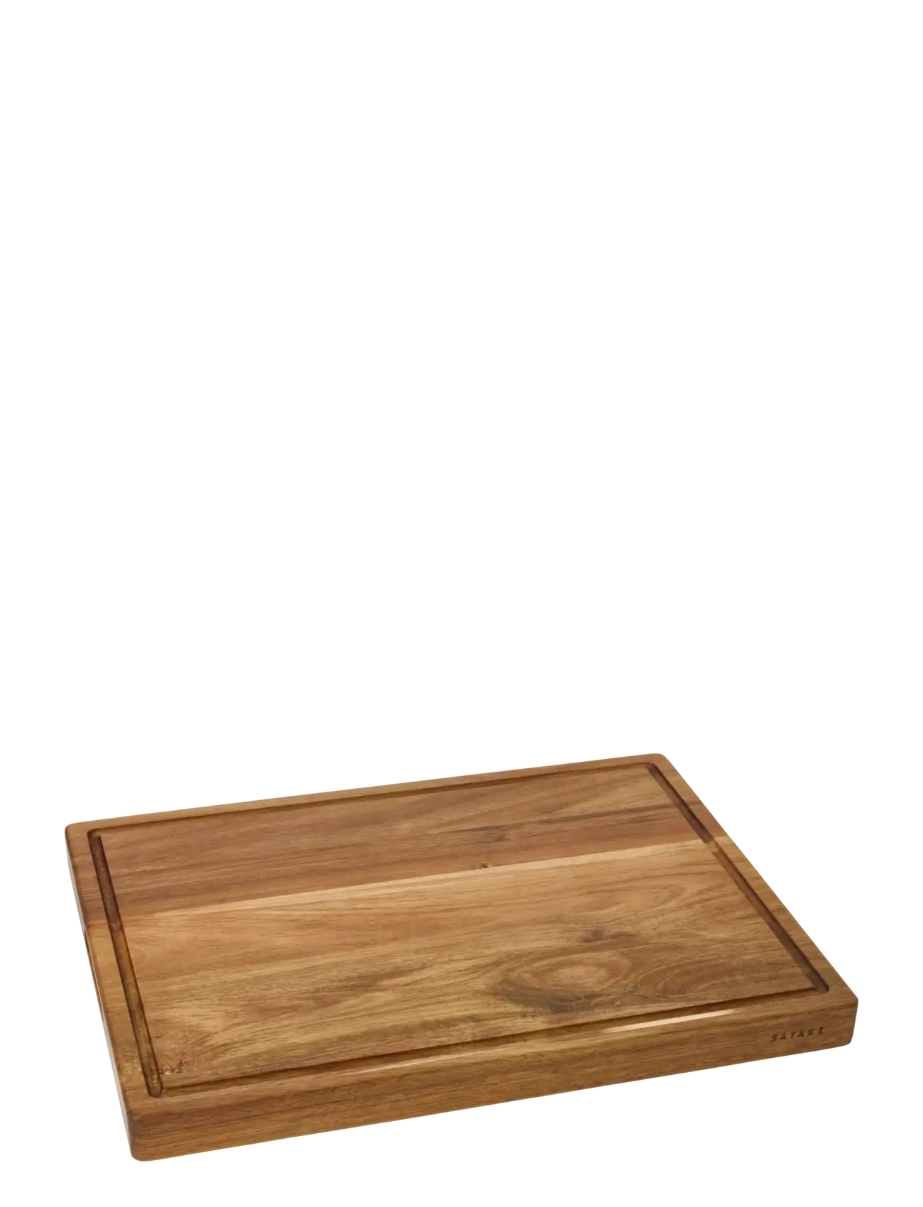 Satake Cutting Board Acacia Oil Finish 50.8X38.1X3.8Cm, Skærebræt, Brun, Str: 50.8X50.8CM