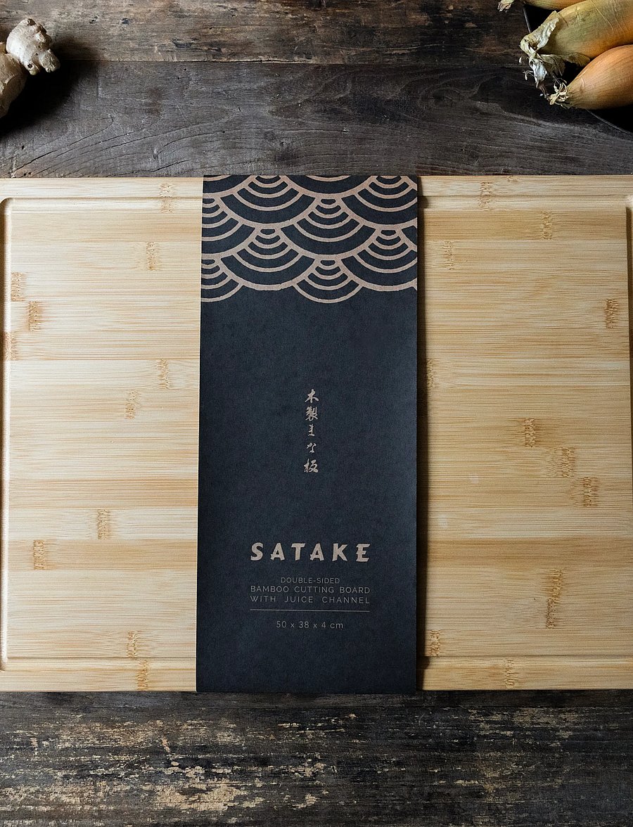 Satake - Cutting Board Bamboo - snijplanken - brown - 4