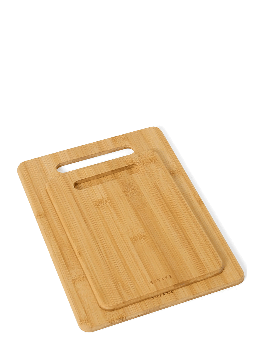 Satake - Cutting board Bamboo 2p - lõikelauad - brown - 1