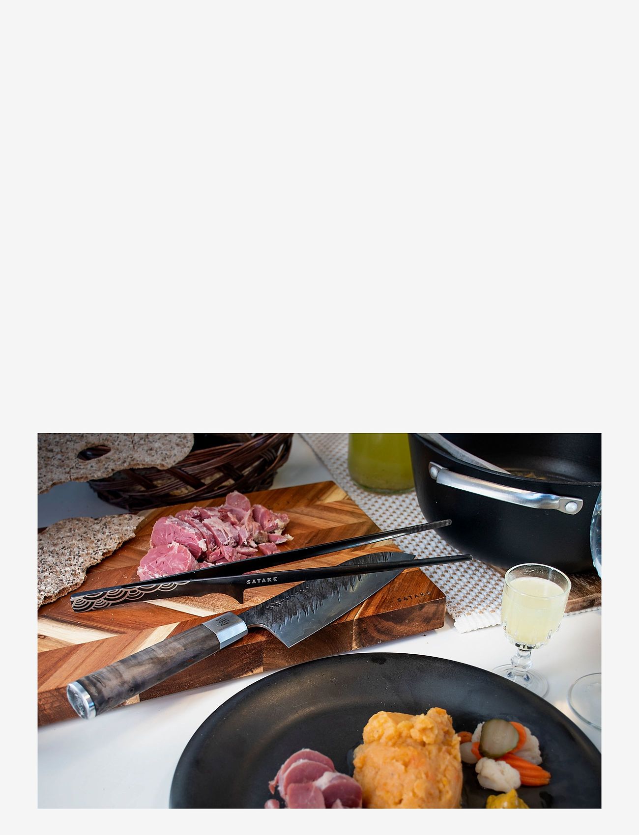 Satake - Yakitori tweezer - black - 3