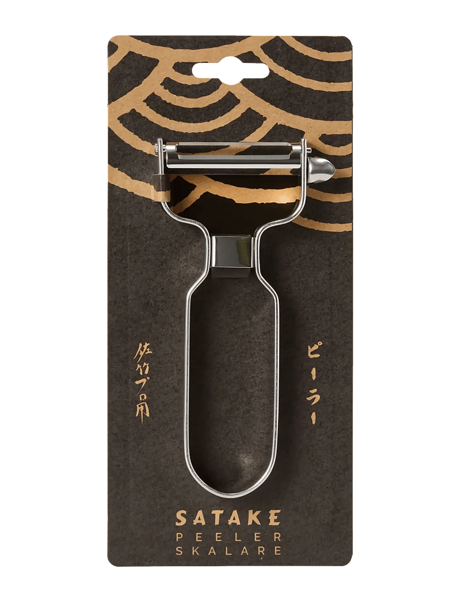 Satake - Stainless steel peeler - kartoffelschäler - grey - 2