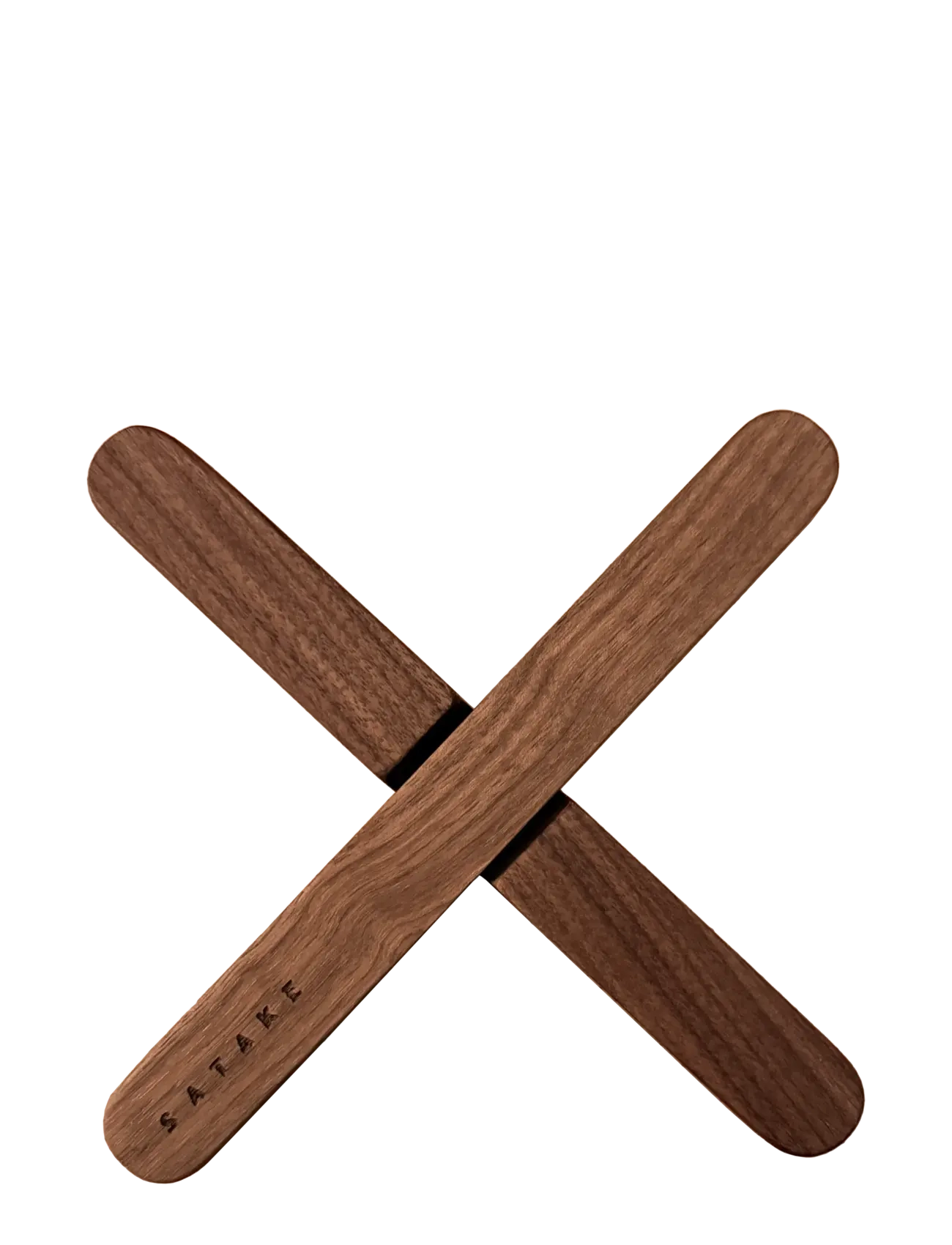 Satake Magnetic coaster Walnut - Pottar & sósupönnur - BROWN / brown