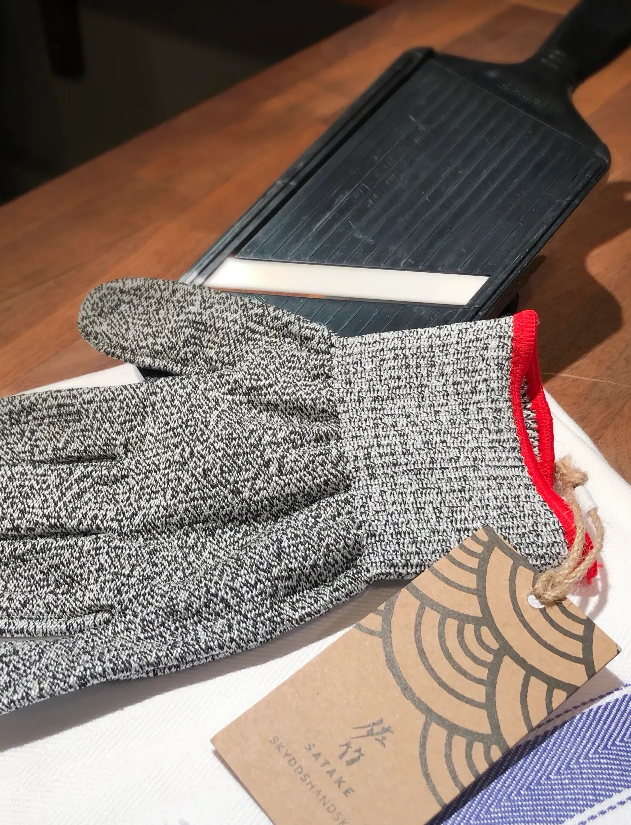 Satake Satake Beskyttelseshandske, 23X15 cm, Black, Knive Og Tilbehør > Knivblokke, Unisex