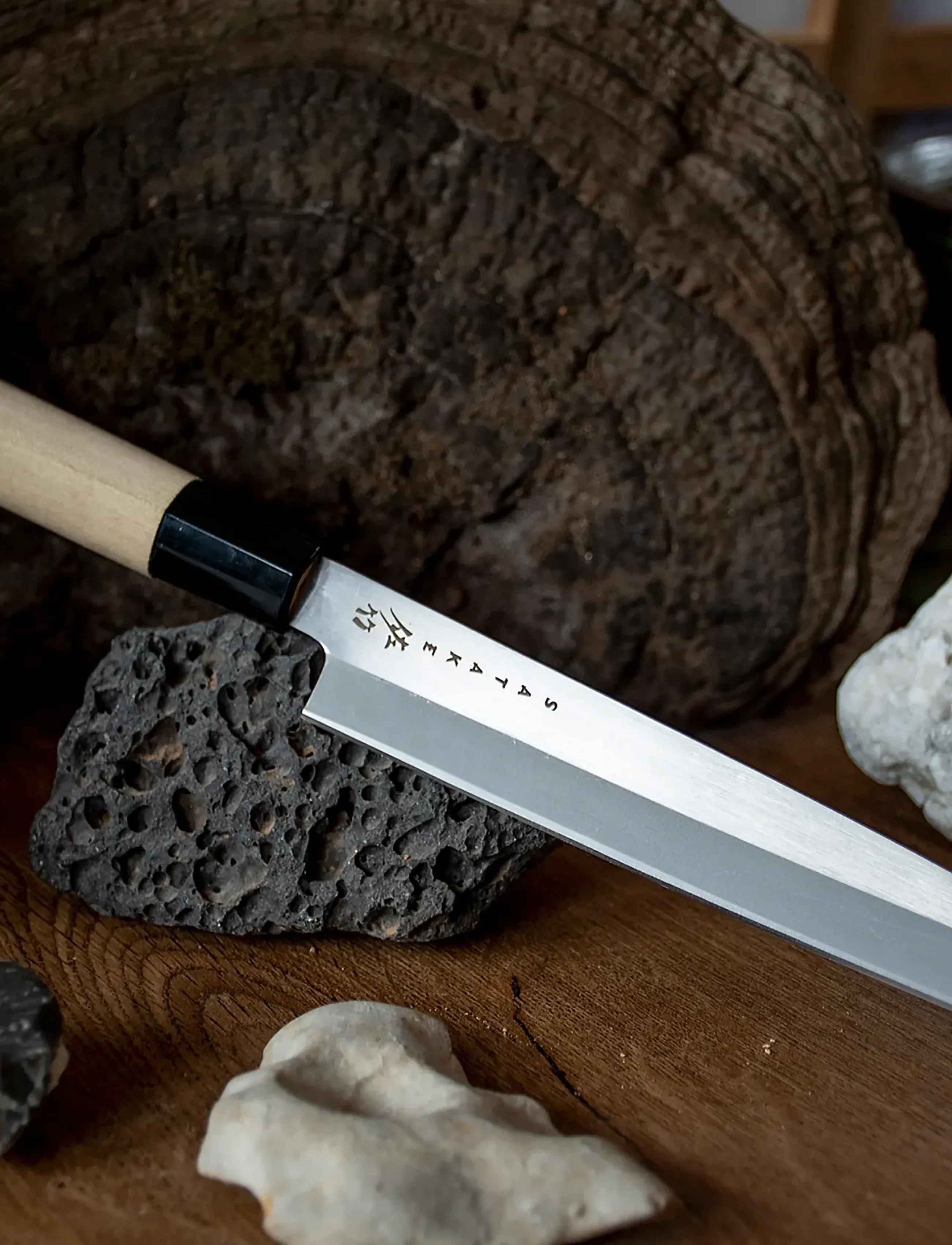 Satake - Satake Houcho Sashimi knife 21 cm - filetknive - beige - 3