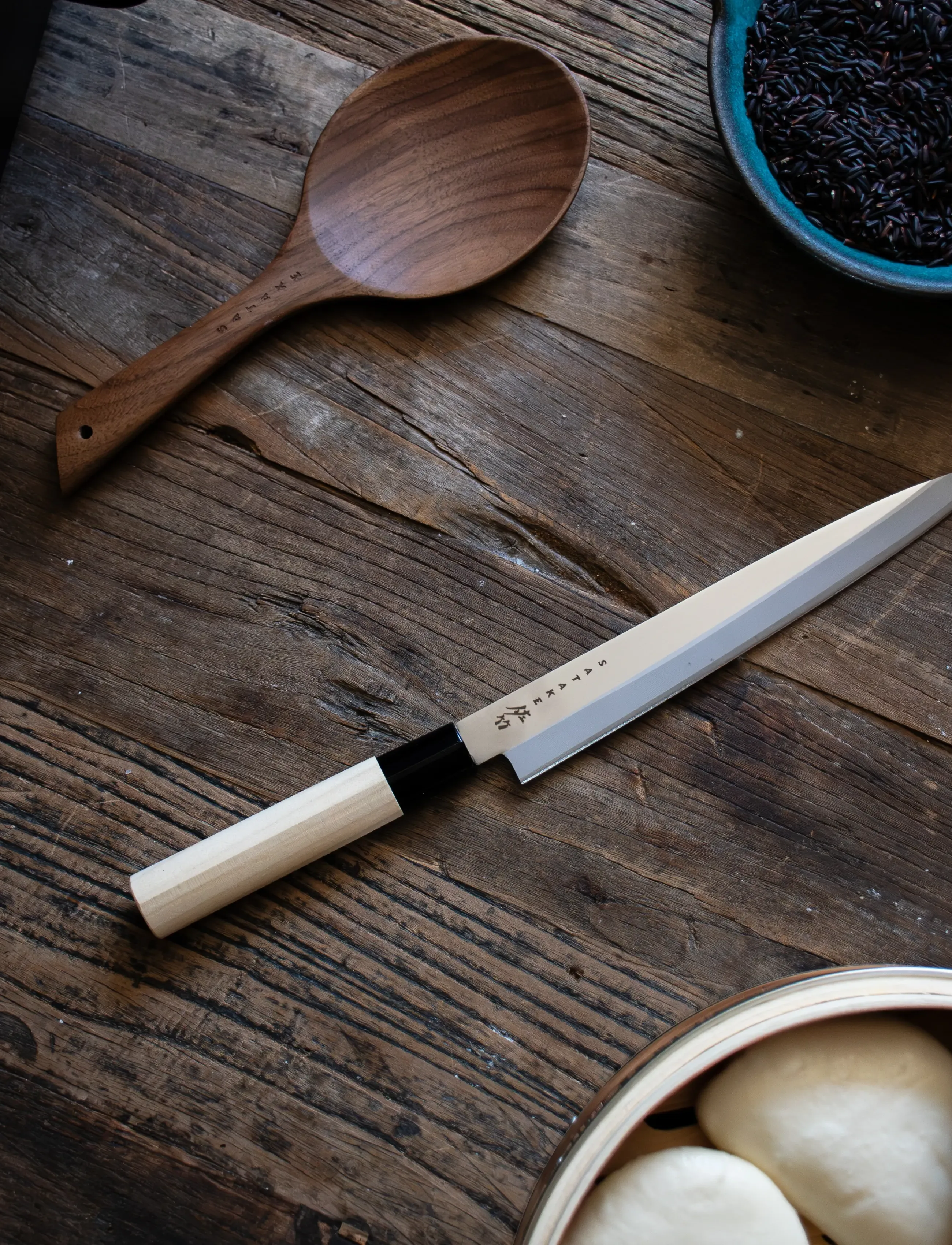 Satake - Satake Houcho Sashimi knife 21 cm - filetknive - beige - 5