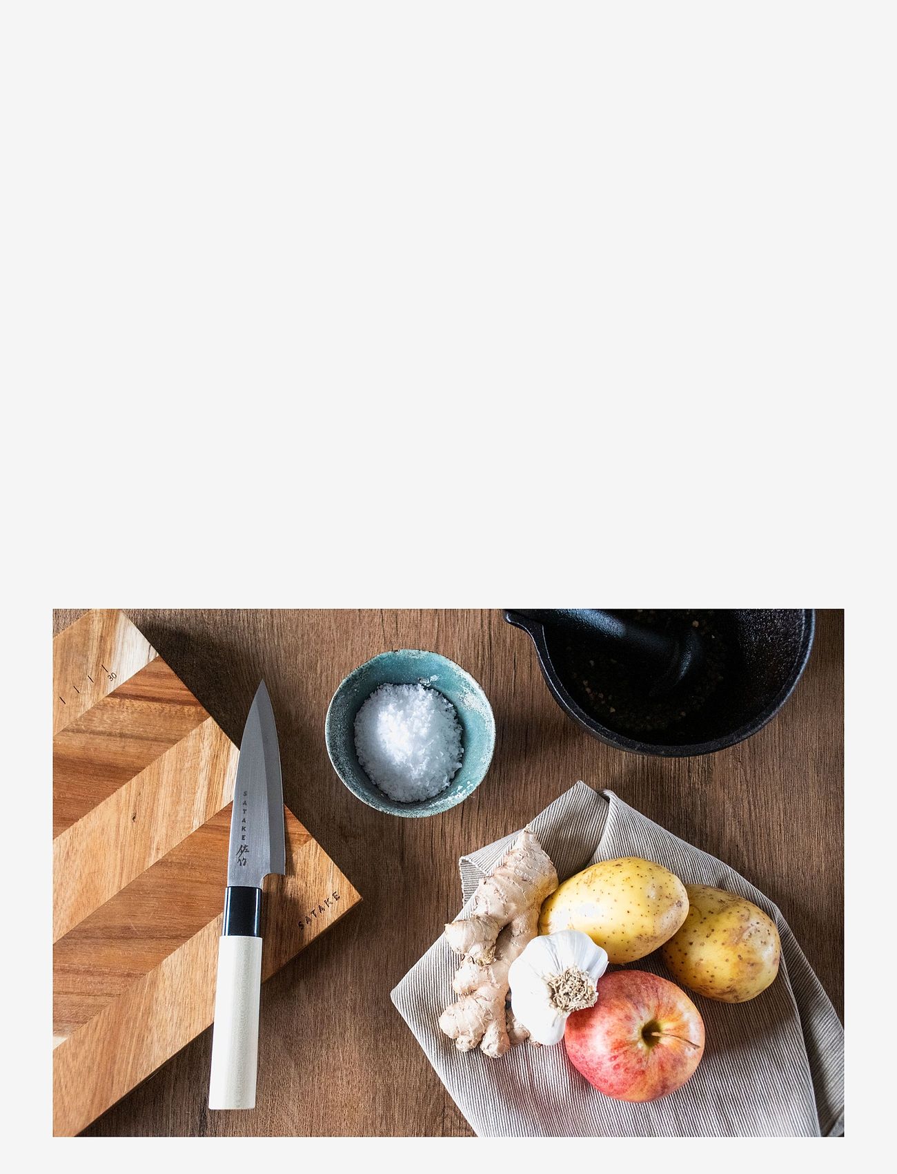 Satake - Satake Houcho Petty 12 cm - laveste priser - beige - 3