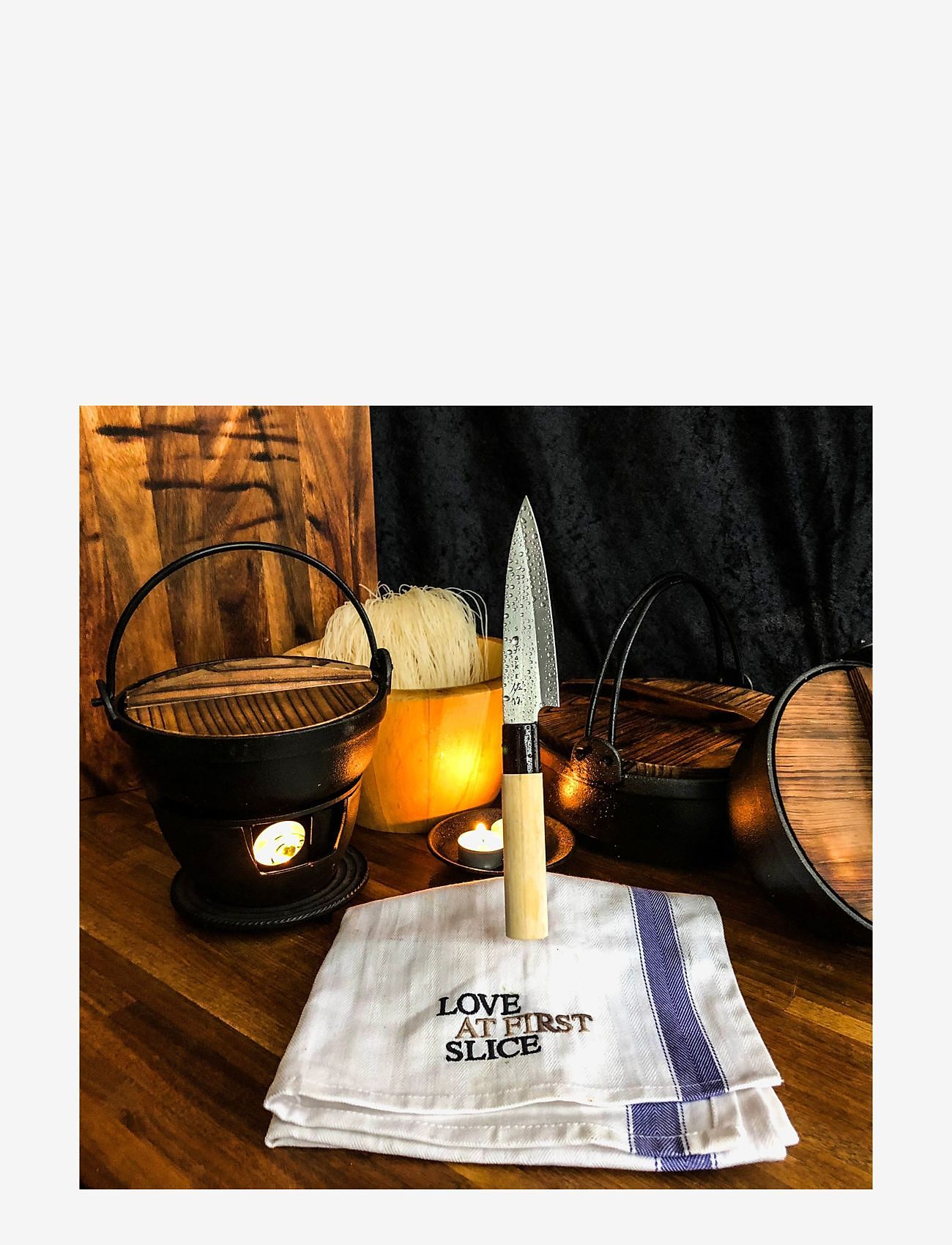 Satake - Satake Houcho Petty 12 cm - laveste priser - beige - 4