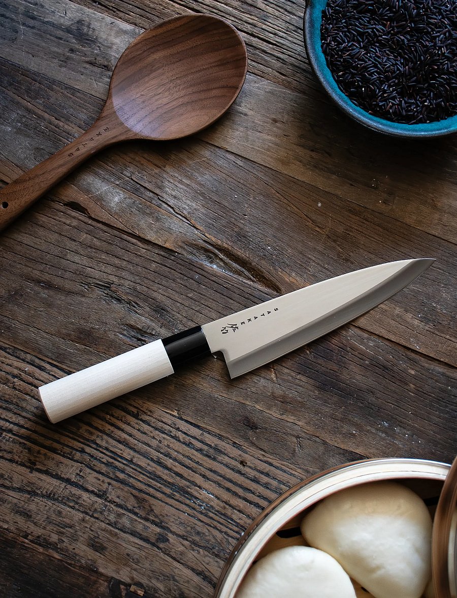 Satake - Houcho Gyuto Knife, 17 cm - kochmesser - silver - 0