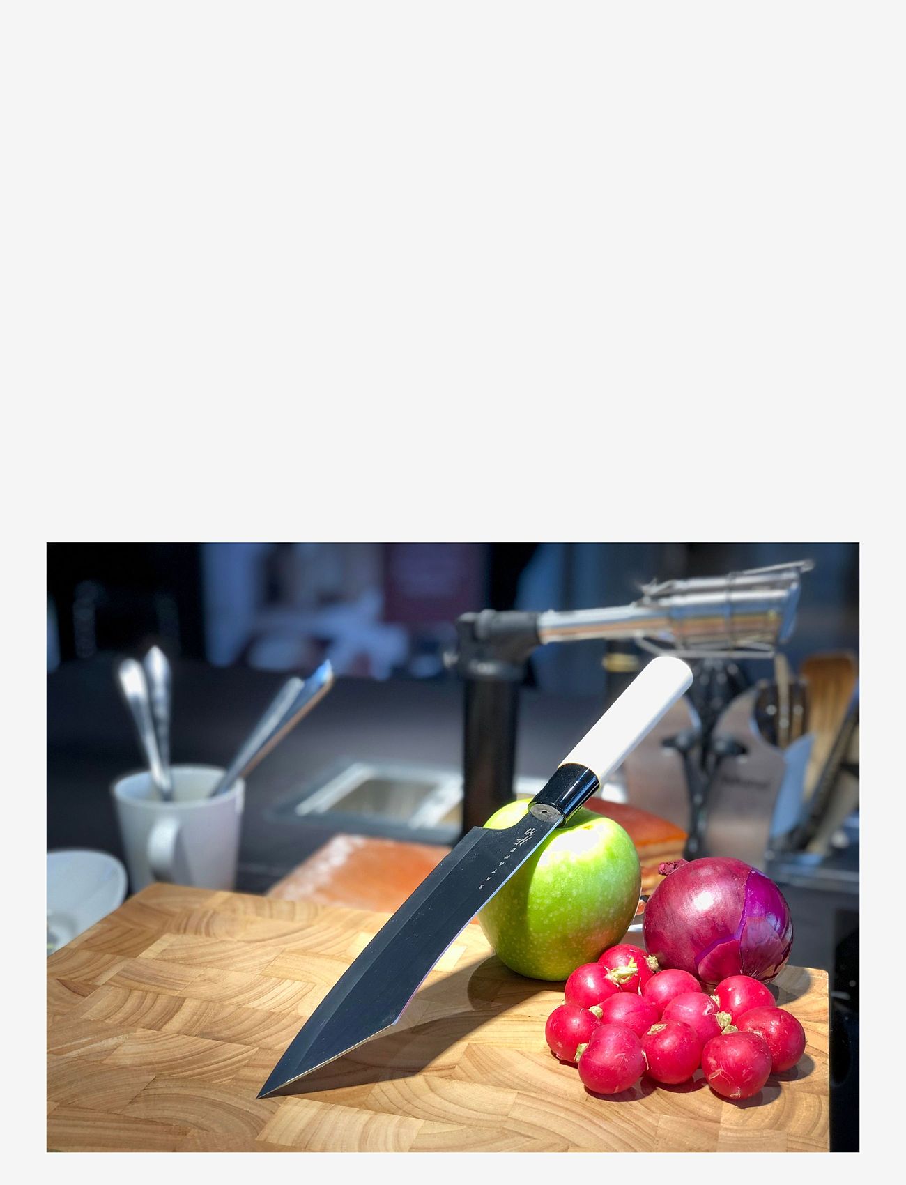 Satake - Satake Houcho Hakata 17 cm - kokkeknive - beige - 2