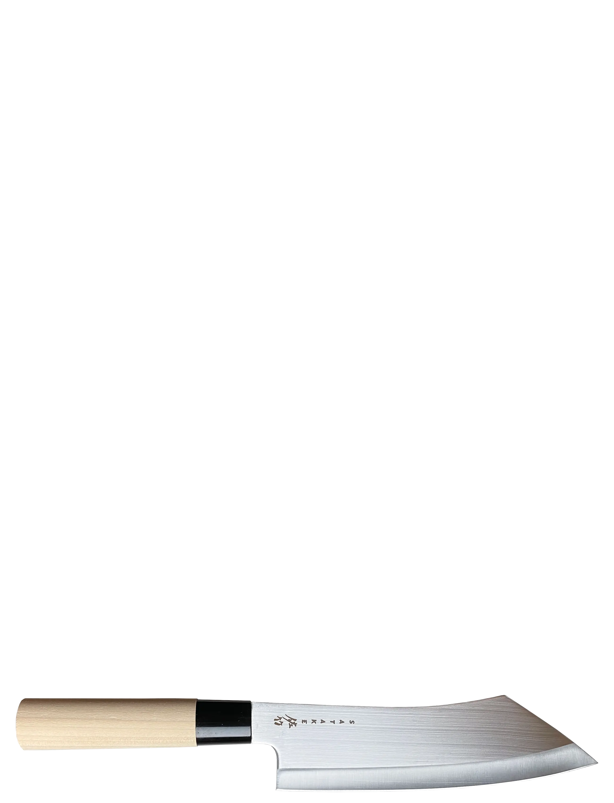 Satake - Hakata, 17 cm, magnolia handle - Šefo peiliai - grey - 1