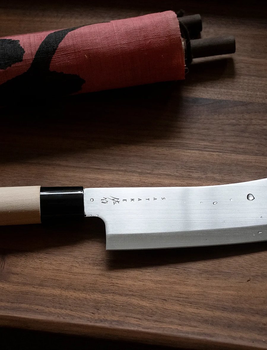Satake - Hakata, 17 cm, magnolia handle - kokkahnífar - grey - 3
